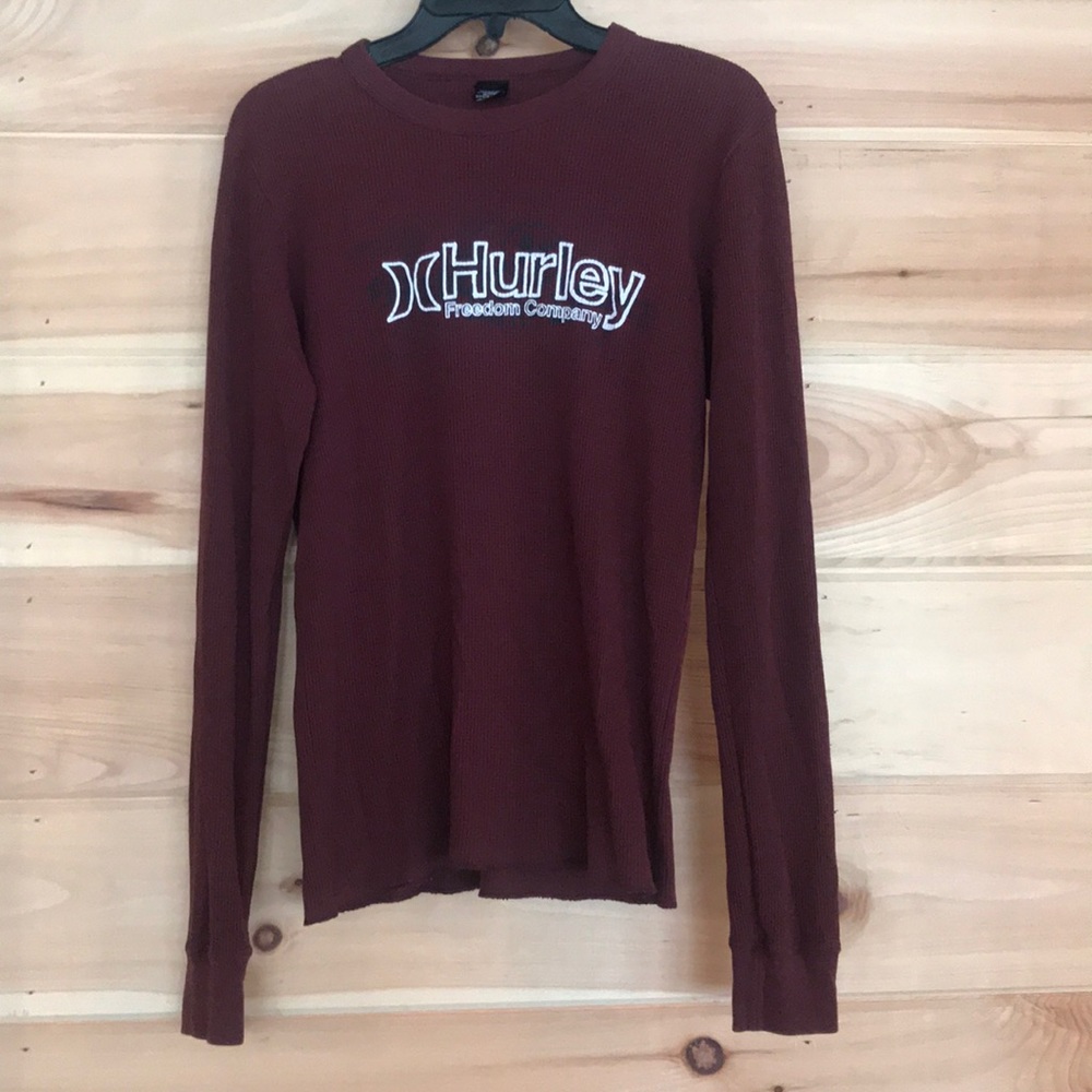Hurley long sleeved shirt